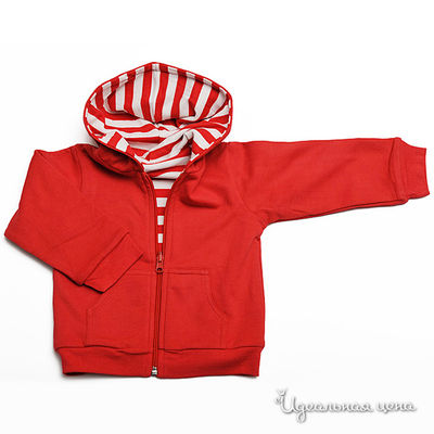 Толстовка Bamboo baby, цвет цвет красный / белый
