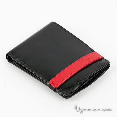 Портмоне FFelsenfest, цвет цвет черно-красный