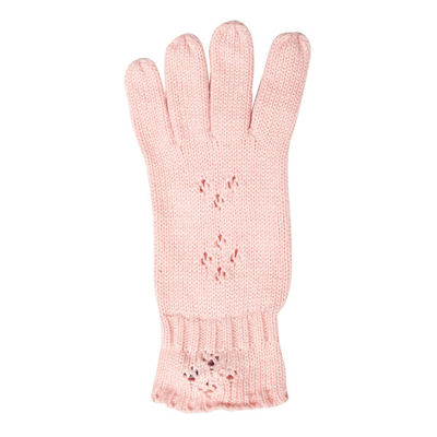 Перчатки Gulliver &quot;КОКЕТКА&quot; для девочки, цвет розовый