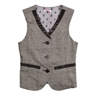 Жилет Gulliver, цвет цвет серый