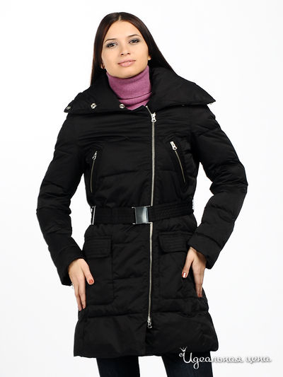 пальто Marlboro Classics, цвет цвет черный