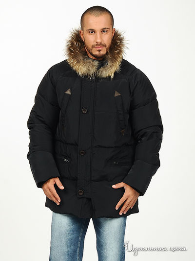 Куртка Marlboro Classics, цвет цвет темно-синий