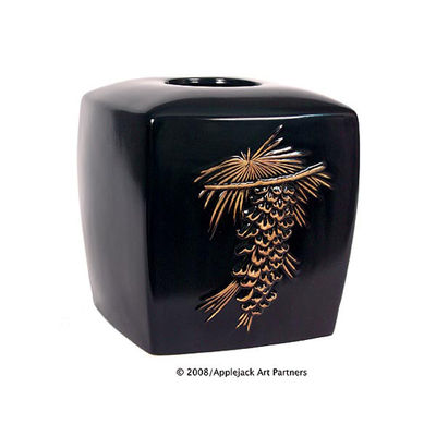 Бокс для салфеток Blonder Home, цвет цвет черный