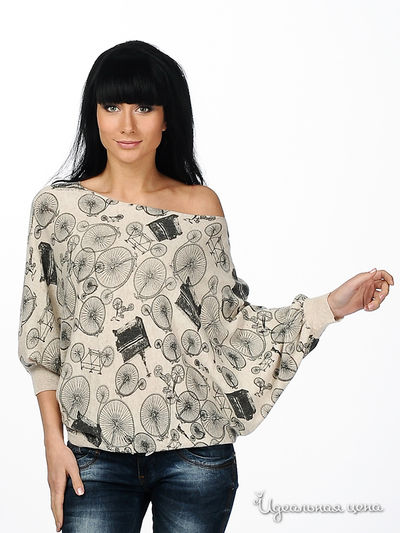 Джемпер Турецкий шик, цвет цвет бежевый