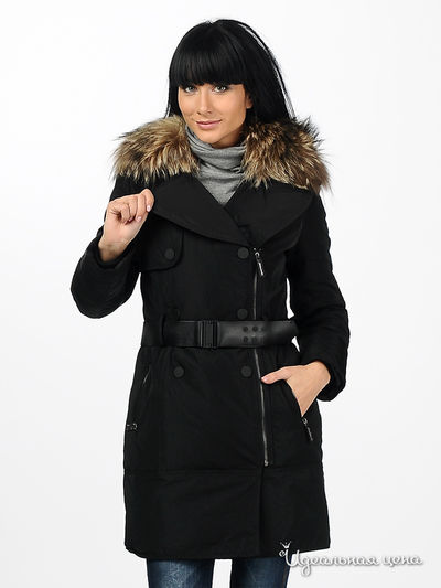 Пуховик Турецкий шик, цвет цвет черный