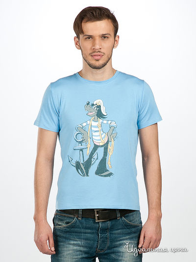 Футболка Dobroforever, цвет цвет голубой