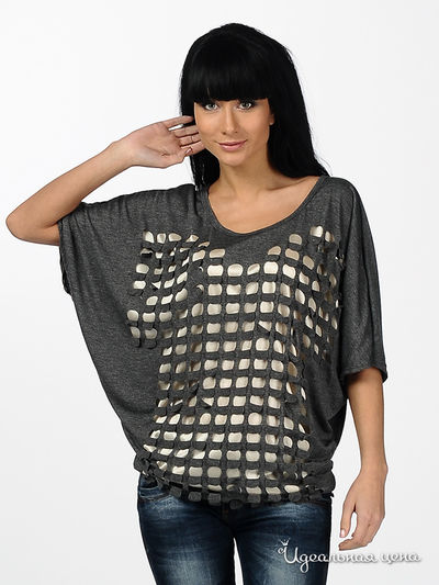 Джемпер Турецкий шик, цвет цвет серый