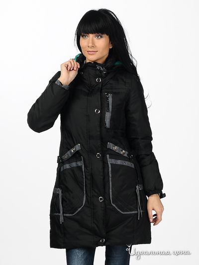 Пуховик Турецкий шик, цвет цвет черный