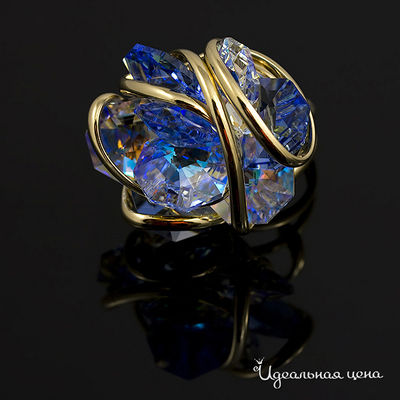 Кольцо Andrea Marazzini, цвет цвет синий