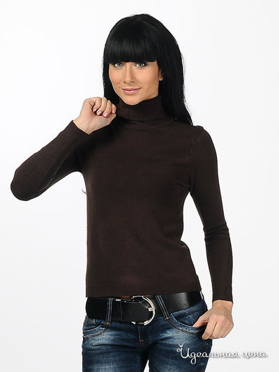 Водолазка Турецкий шик, цвет цвет коричневый