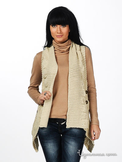 Жилет Турецкий шик, цвет цвет бежевый