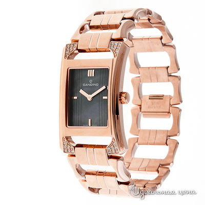 Часы Candino, цвет цвет бронза