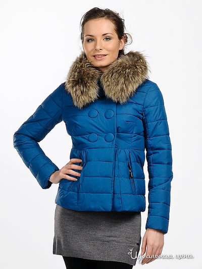Куртка Silvian Heach женская, цвет ярко-синий