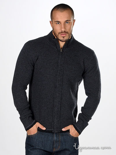 Кардиган Pezzo, цвет цвет черно-синий