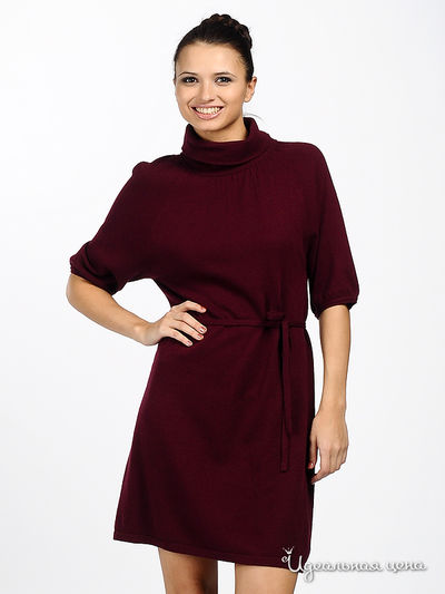 Платье Pezzo, цвет цвет бордовый