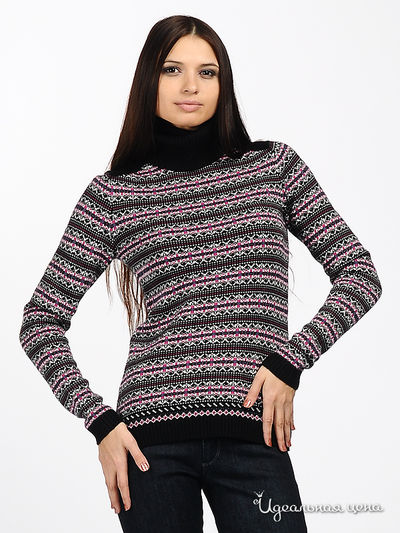 Свитер Pezzo, цвет цвет черный / розовый