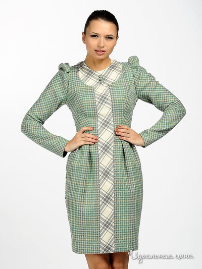 Платье Maria Rybalchenko, цвет цвет зеленый