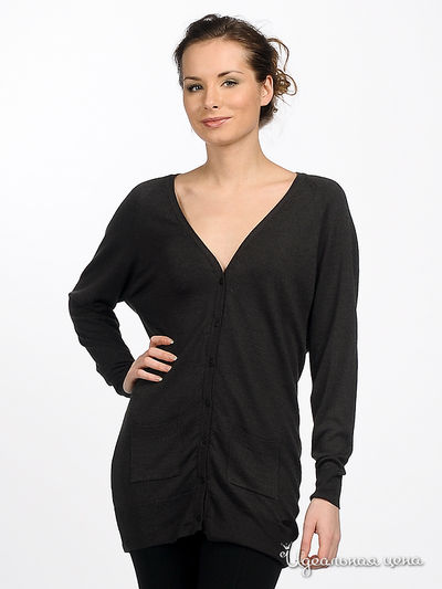 Кардиган H.Eich, цвет цвет темно-серый