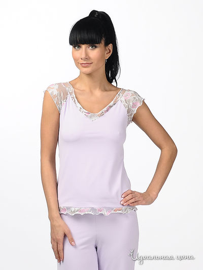 Майка Классика белья, цвет цвет лиловый
