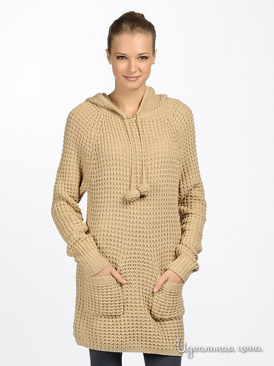 Джемпер Nervous & Angry girls, цвет цвет бежевый