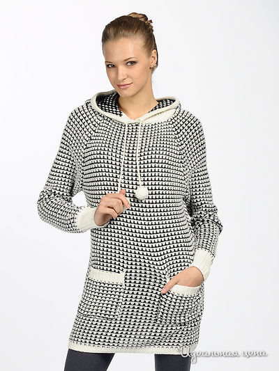 Джемпер Nervous & Angry girls, цвет цвет белый