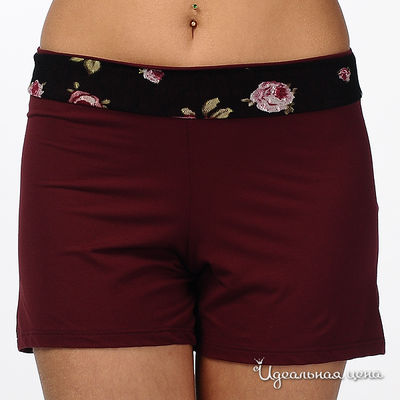 Шорты Классика белья, цвет цвет бордовый / черный
