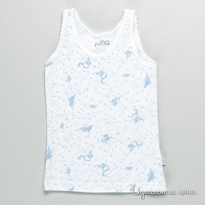 Майка Joha, цвет цвет голубой