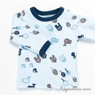 Футболка Joha, цвет цвет голубой