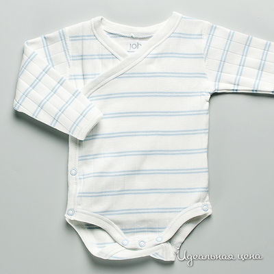 Боди Joha, цвет цвет белый / голубой