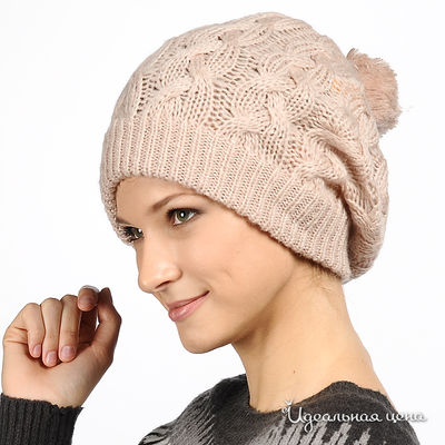 Шапка Nervous & Angry girls, цвет цвет розовый