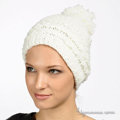 Шапка Nervous & Angry girls, цвет цвет белый