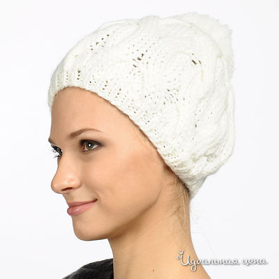 Шапка Nervous & Angry girls, цвет цвет белый