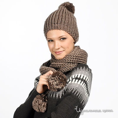 Комплект Nervous & Angry girls, цвет цвет мокка