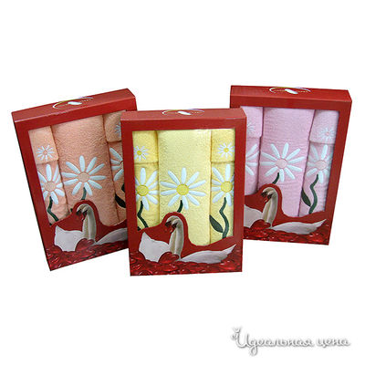 Набор Grand Textil, цвет цвет голубой / салатовый / розовый