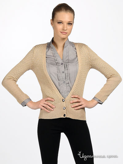 Кардиган Nervous & Angry girls, цвет цвет бежевый