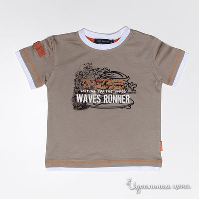 Футболка Coccodrillo, цвет цвет коричневый