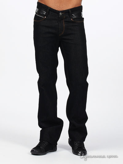 Джинсы Ferre, Trussardi, Armani, цвет цвет черный