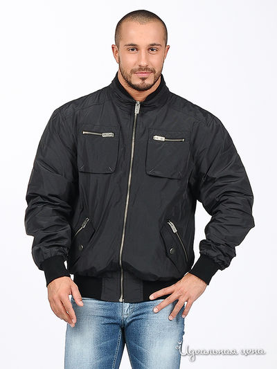 Ветровка Ferre, Trussardi, Armani, цвет цвет темно-серый