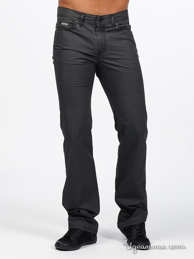 Брюки Ferre, Trussardi, Armani, цвет принт серая полоска