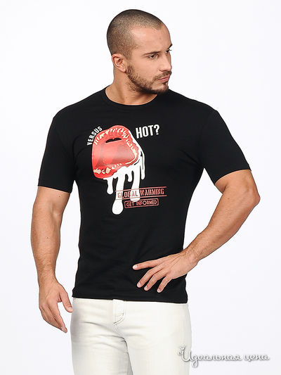 Футболка Ferre, Trussardi, Armani, цвет цвет черный