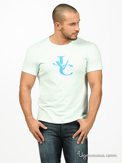 Футболка Ferre, Trussardi, Armani, цвет цвет бледно-голубой