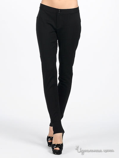 Брюки XcluSive&Soho, цвет цвет черный