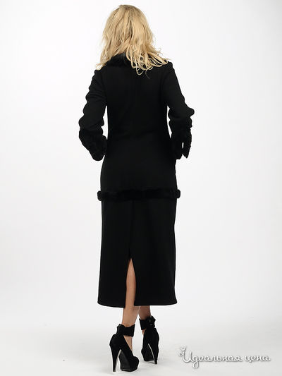 Пальто Viquious женское, цвет черный