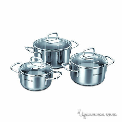 Набор кастрюль Korkmaz