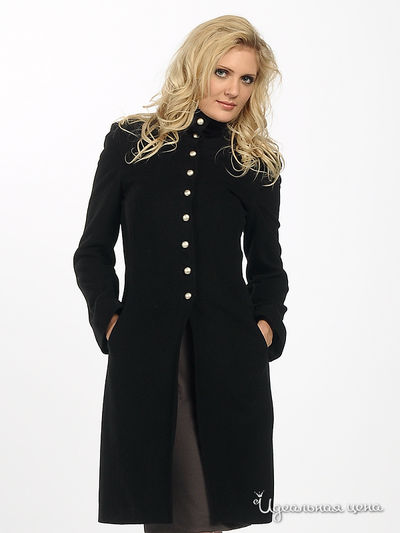 Пальто Viquious женское, цвет черный