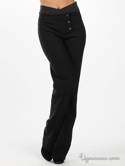 Брюки Viquious, цвет цвет темно-коричневый