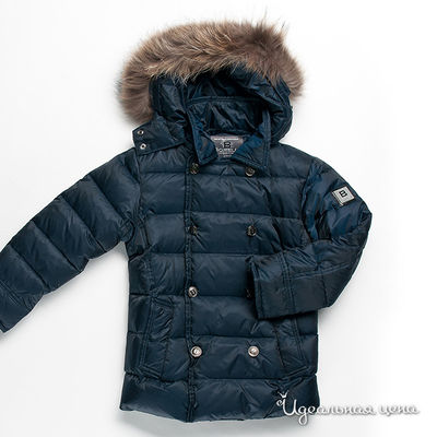 Пуховик Borelli, цвет цвет синий