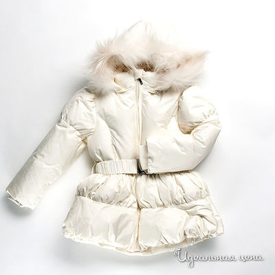 Пуховик Borelli, цвет цвет молочный