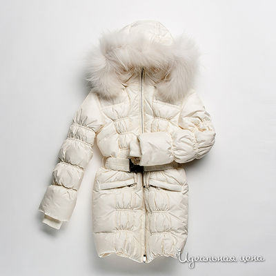 Пуховик Borelli, цвет цвет ваниль