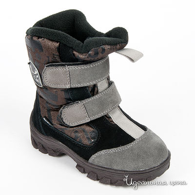 Сапоги IGLU, цвет цвет коричневый / черный / серый